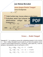 Neraca Komponen Sistem Bereaksi