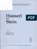 Feist, Richard, Sweet, William (2003) Husserl and Stein