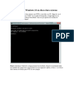 Pasos A Instalar Windows 10 en Disco Duro Externo