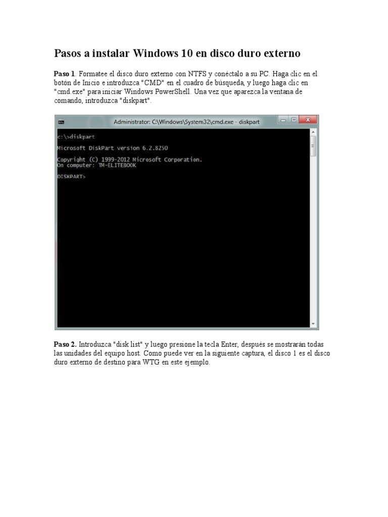 como instalar windows 10 en micro sd como disco duro interno