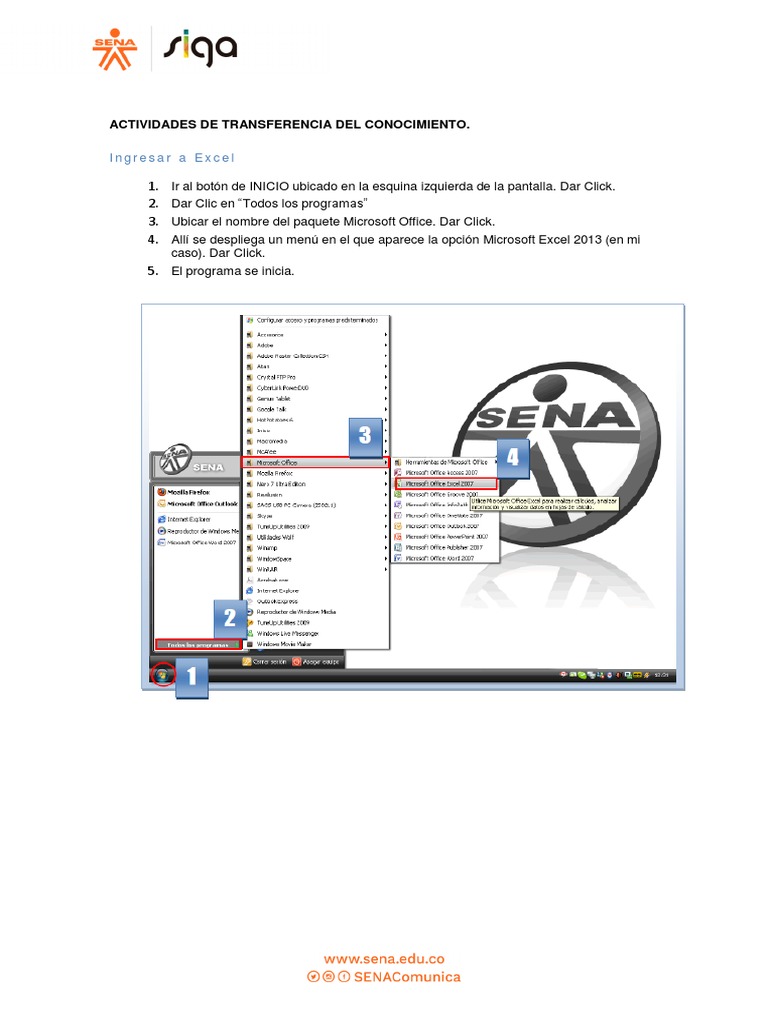 Práctica Guía N°1 PDF | PDF | Microsoft Excel | Archivo de computadora