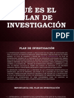 Qué Es El Plan de Investigación El Mas Completo Aprobado