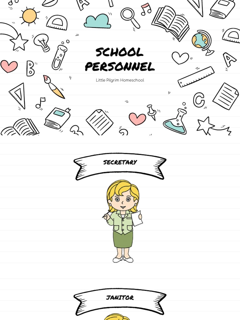 School Personnel Flashcards PDF PDF