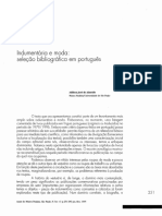 (Adilson José de Almeida) Indumentária e moda - seleção bibliográfica em português