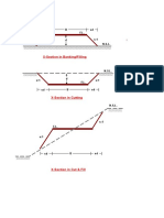 X-Section in Banking/Filling: F.L. SD B SD