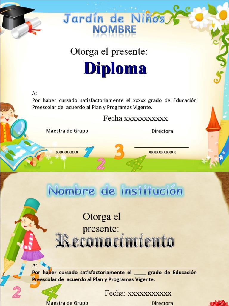 Plantillas de certificado gratuitas de Google Slides (que vale la pena  consultar), image size:768x1024