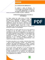 Conducta y Estilos de Liderazgo