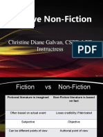 Creative Non-Fiction: Christine Diane Galvan, CSPE, LPT Instructress