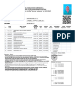 UMS Surakarta Final Exam Card 2019/2020