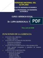 GERENCIA SOCIAL 2020-I - Semana 4