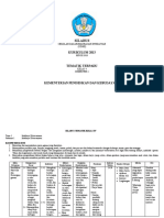 Silabus Kelas 4 Tema 1