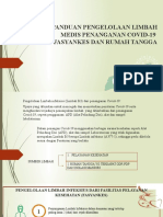 Panduan Pengelolaan Limbah Medis Penanganan Covid 19 Di Fasyankes Dan Di Rumah Tangga