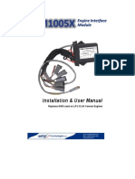 Installation & User Manual: Engine Interface