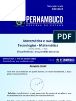 Medindo arcos de circunferência