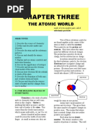 Chapter Three: The Atomic World