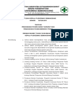 7.6.2.2 SK Tentang Penanganan Pasien Gawat Darurat Dan Pasien Beresiko Tinggi