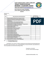 FORM Data Penelusuran DUDI