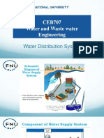 CEB707 - 6 - Water Distribution System