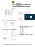 Taller 5 - Matemáticas Operativas - 2019 - 1 PDF