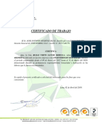 CERTIFICADO DE TRABAJO - Unicontrol 1 PDF