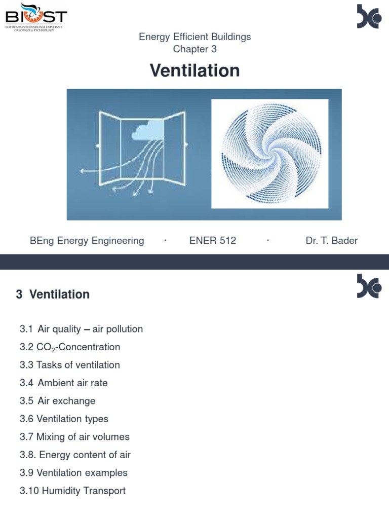 Ventilation: Energy Efficient Buildings | PDF | Humidity | Relative ...