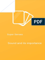 Importance of Sound in Animals PDF