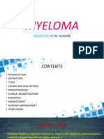 Myeloma: Presented