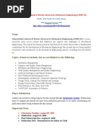 International Journal of Recent Advances in Mechanical Engineering (IJMECH)