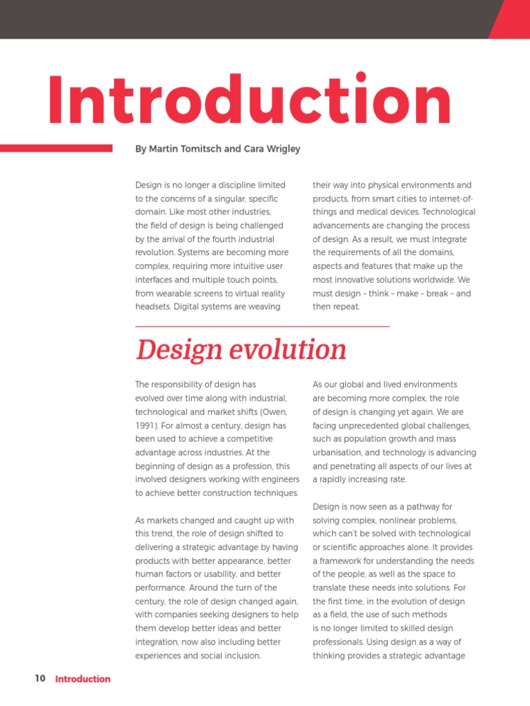 Design Evolution: by Martin Tomitsch and Cara Wrigley | PDF | Design ...