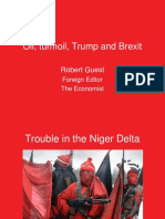 Oil, Turmoil, Trump and Brexit: Robert Guest