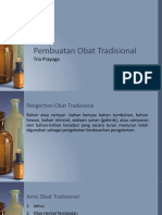 Pembuatan Obat Tradisional