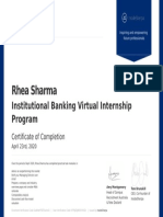Citi Institutional Banking PDF