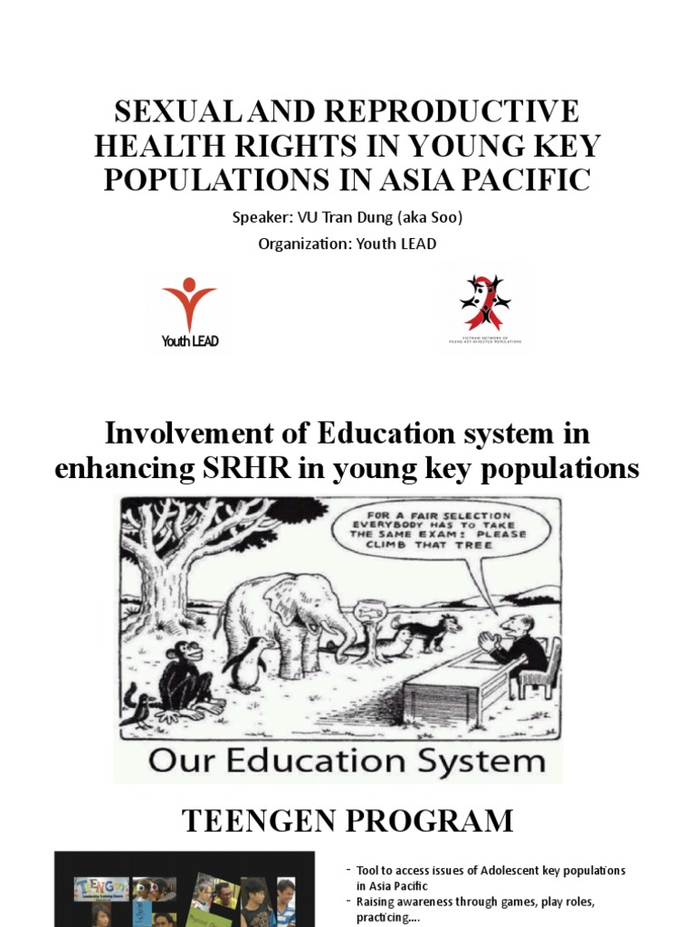 Sexual and Reproductive Health Rights in Young Key Populations in Asia ...