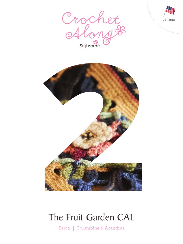 The fruit garden cal columbine acanthus pdf crochet woven fabrics