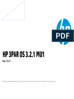 HP 3par Os 3.2.1 Mu1