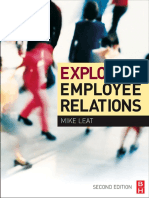 Exploring Employee Relations, Second Edition An International Approach by Mike Leat