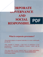 Corporate Governance AND Social Responsibility