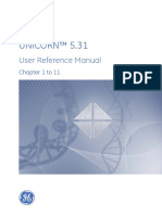 UNICORN 5.31 User Manual PDF
