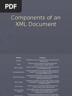 Download Components of an XML Document by anishnirmal SN4712578 doc pdf