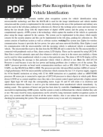 Automatic Number Plate Recognition System For Vehicle Identification