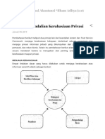 Bab 9 - Pengendalian Kerahasiaan Privasi PDF