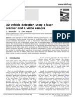3D Vehicle Detection Using A Laser Scanner and A Video Camera