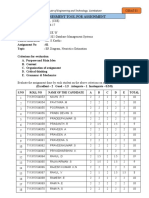 Assignment 1 Rubrics