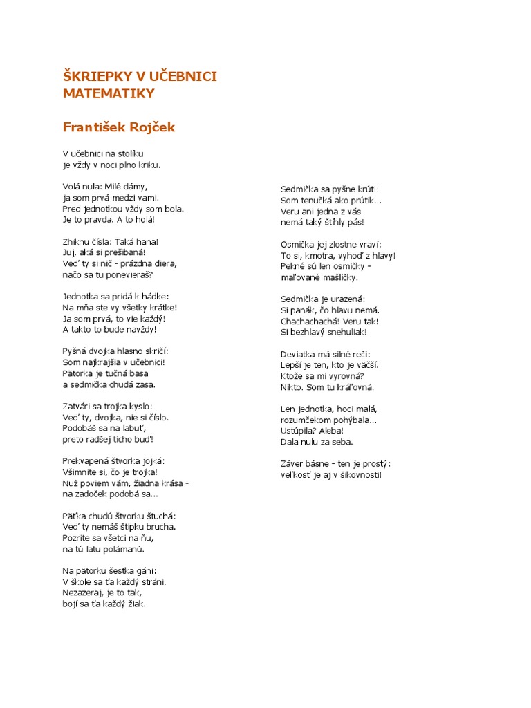 Skriepky | PDF