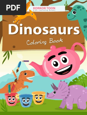 Dinosaurs Coloring Book