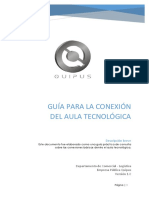 Guia para La Conexion Del Aula Tecnologica PDF