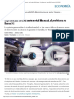 El Problema No Está en Tu Móvil Huawei, El Problema Se Llama 5G - Economía - EL PAÍS