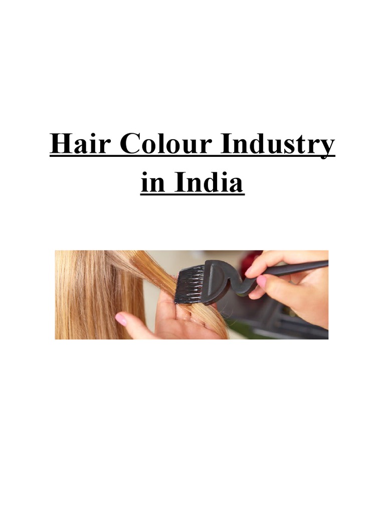 Mekhala Hair Colour Industry in India Marketing PDF Graphene Brand
