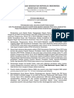 Pengumuman Perubahan SKD Dan Pelaksanaan SKB Protokol Kesehatan PDF