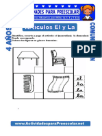 Artículos El y La para Niños de 4 Años PDF